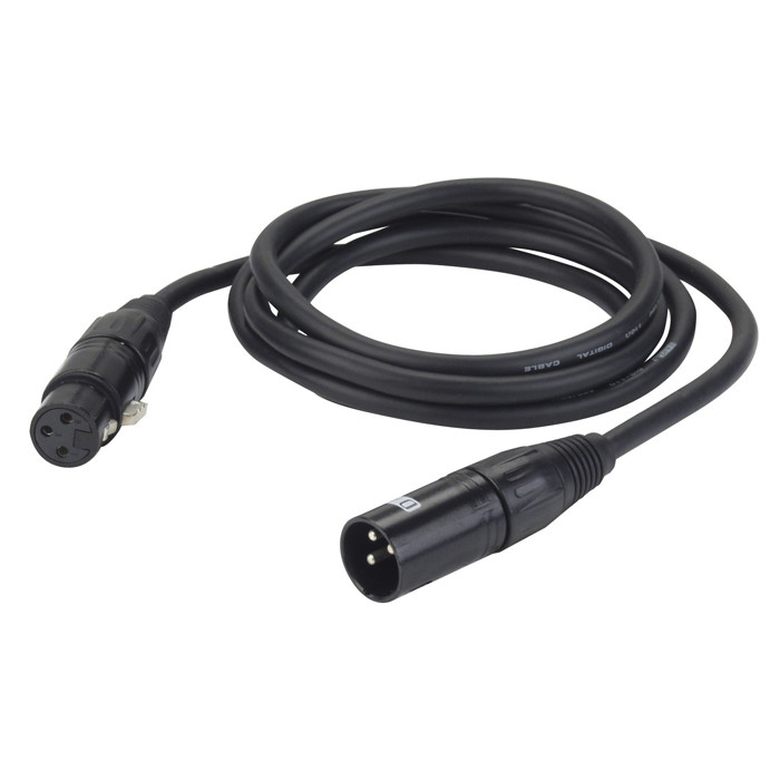 DAP AUDIO CABLE FL09 - DMX/AES-EBU XLR/M 3P to XLR/F 3P