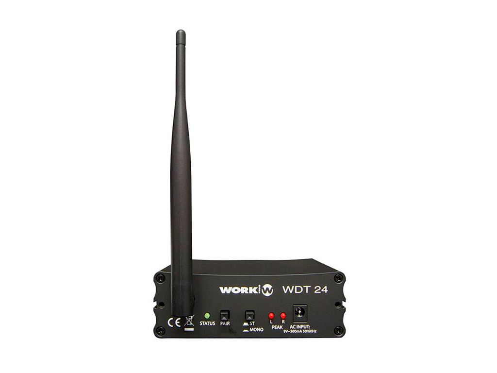 Transmissor sense fil d'àudio estèreo WDT 24 WorkPro